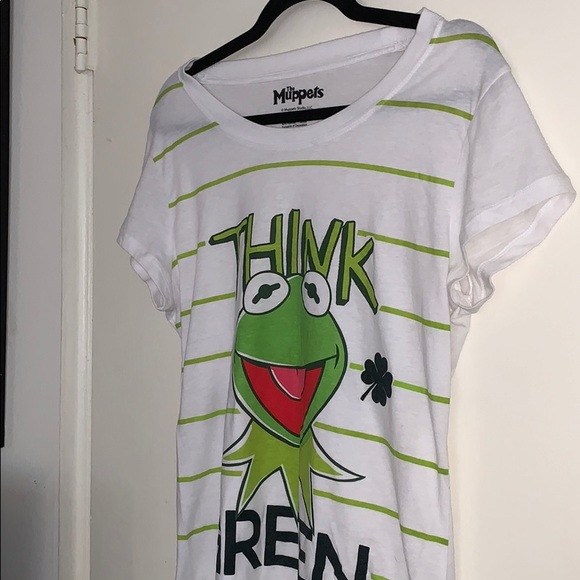 The Muppets Think Green Kermit Graphic Tee XXL - Picture 4 of 8